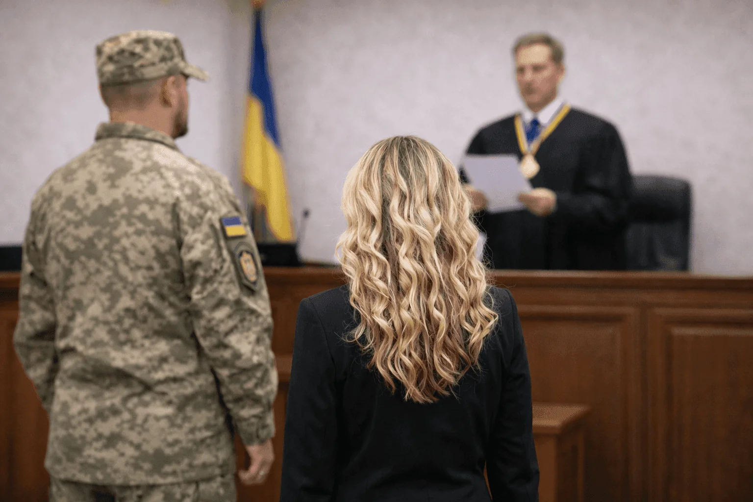 Судья объявляет приговор участнице избиения 12-летней в Белой Церкви