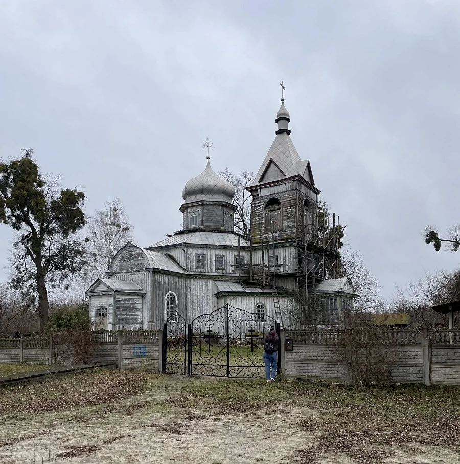 Троїцька церква 1750 року в селі Бушеве на Білоцерківщині